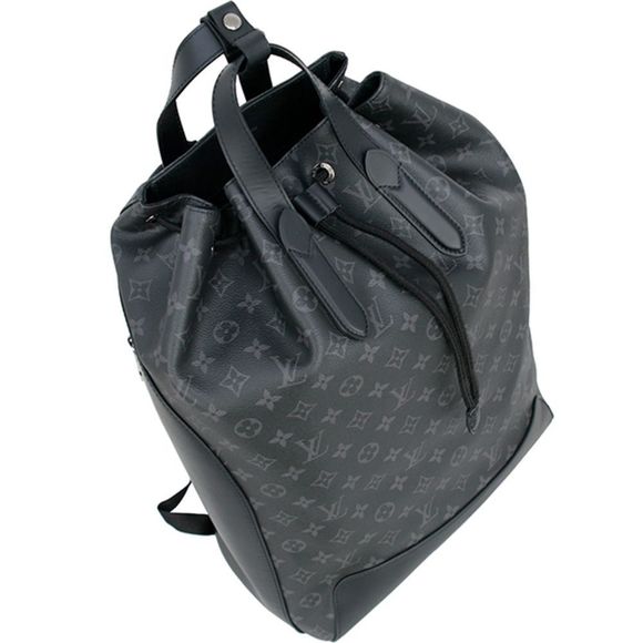 Louis Vuitton Monogram Leather Backpack Bag Business - Picture 4 of 7